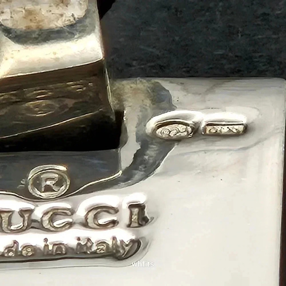 Gucci Zodiac Gemini 925 Sterling Silver Pendant Necklace - Picture 3 of 5